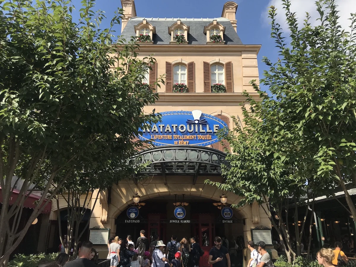 The Ratatouille ride in Walt Disney Studios Park, Disneyland Paris Resort