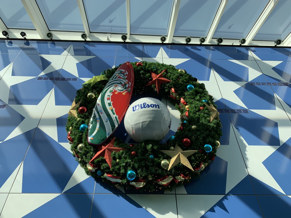 christmas at walt disney world all star sports wreath 1.jpg