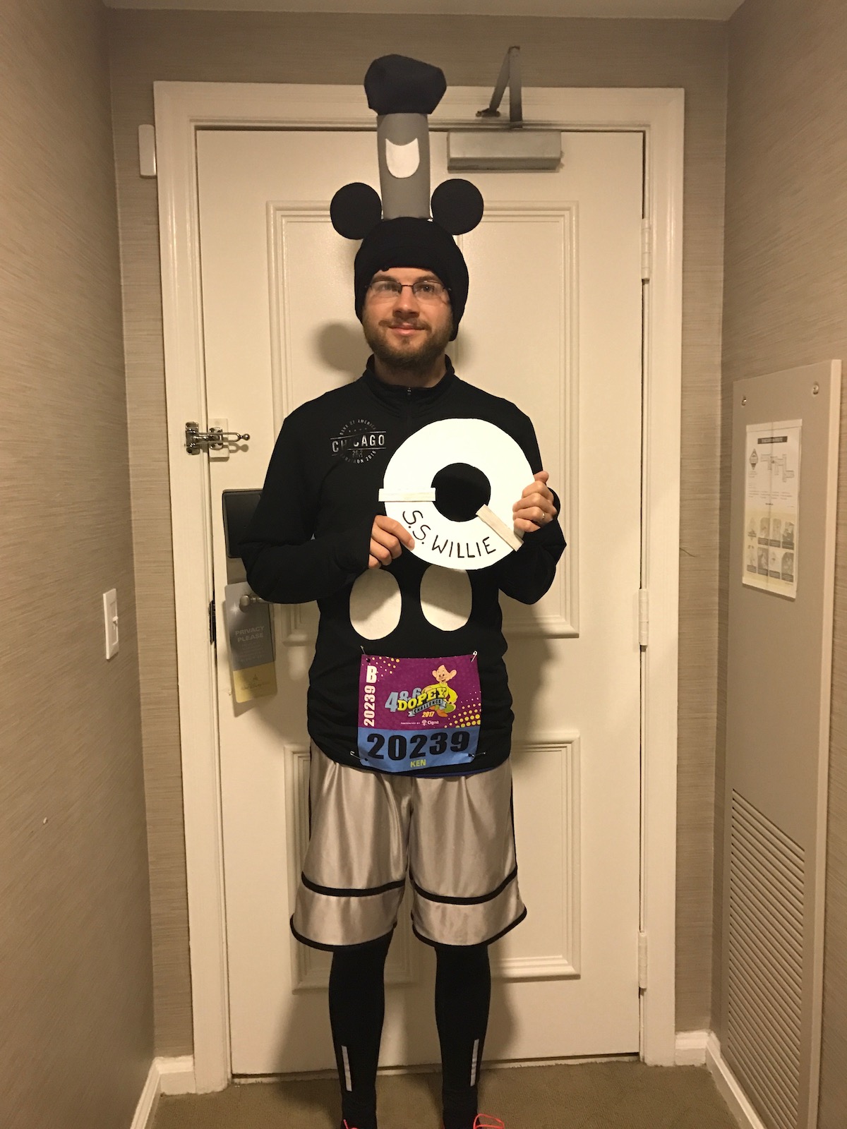 The ill-fated Steamboat Willie hat