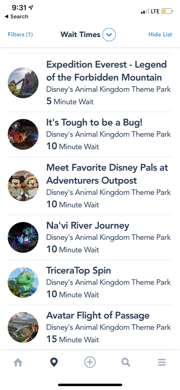 disney world animal kingdom after hours 12 waits.png