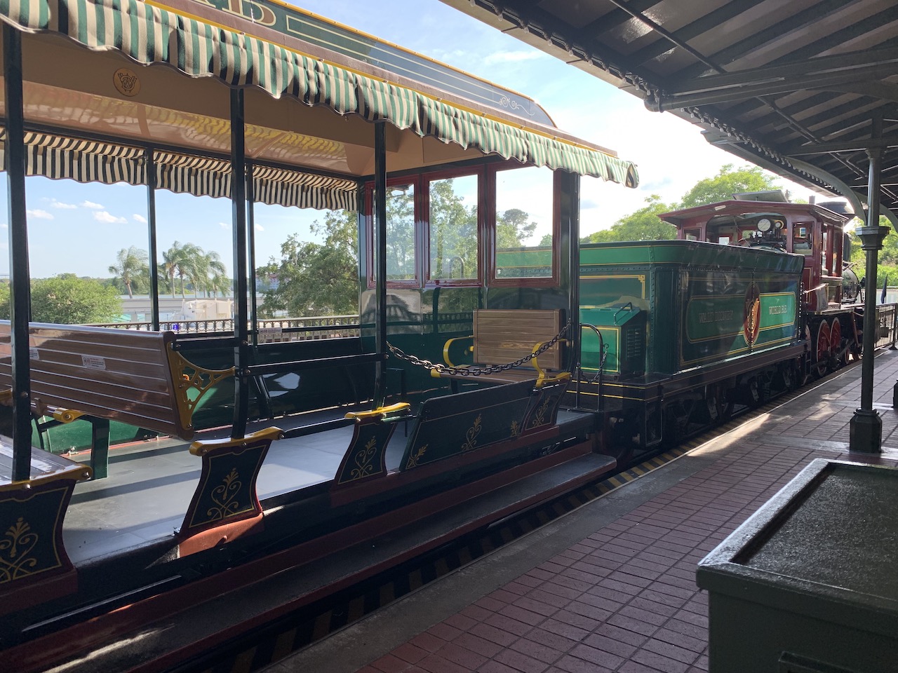 Walt Disney World Railroad – Magic Kingdom – Attraction Checklist #109 –  Saturday Morning Media