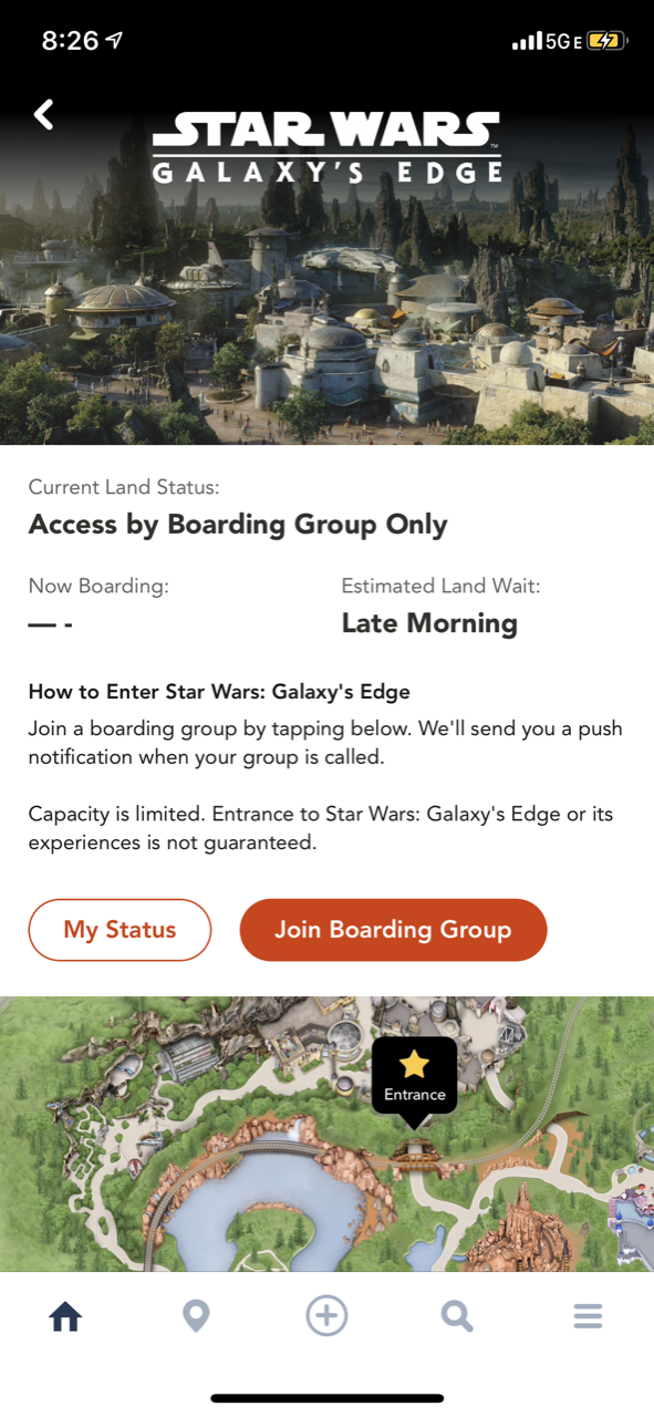 disneyland star wars land galaxy edge touring boarding pass 03.PNG