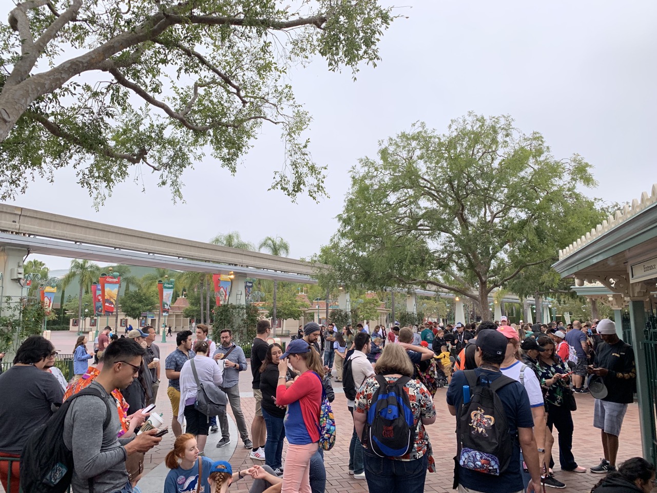 disneyland trip report june 2019 part 2 04 entry crowds.jpeg