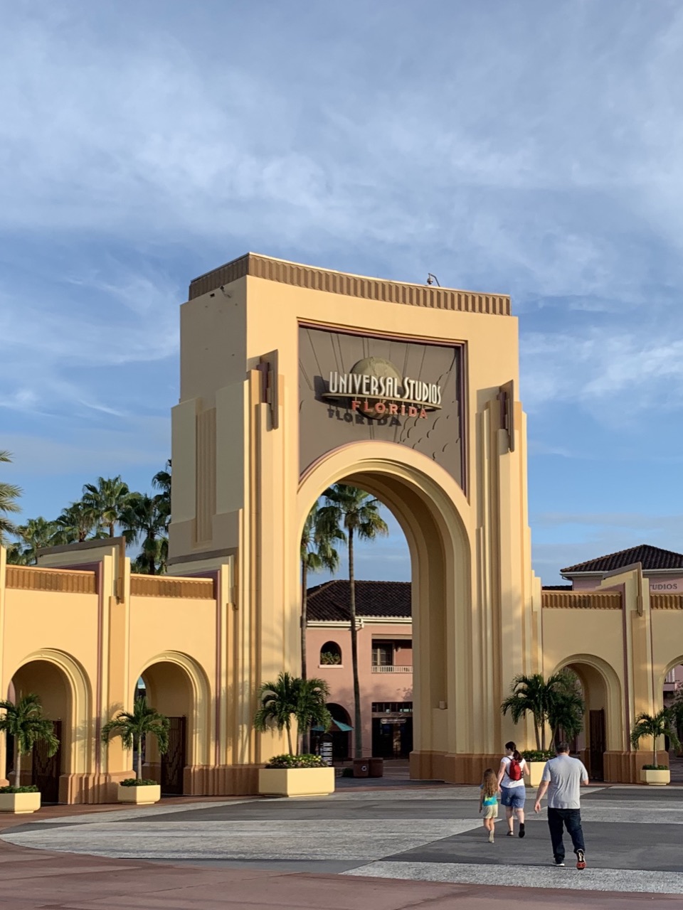 Parking, guest drop off, and the Universal Orlando transportation hub