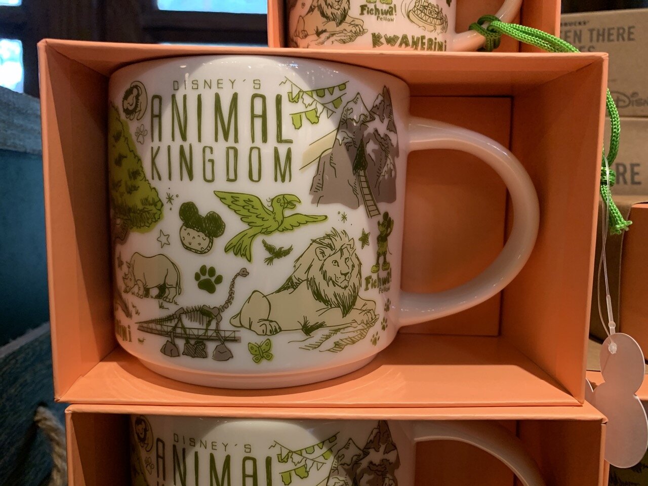 Disney Coffee Cup Mug - Disney's Animal Kingdom Lodge