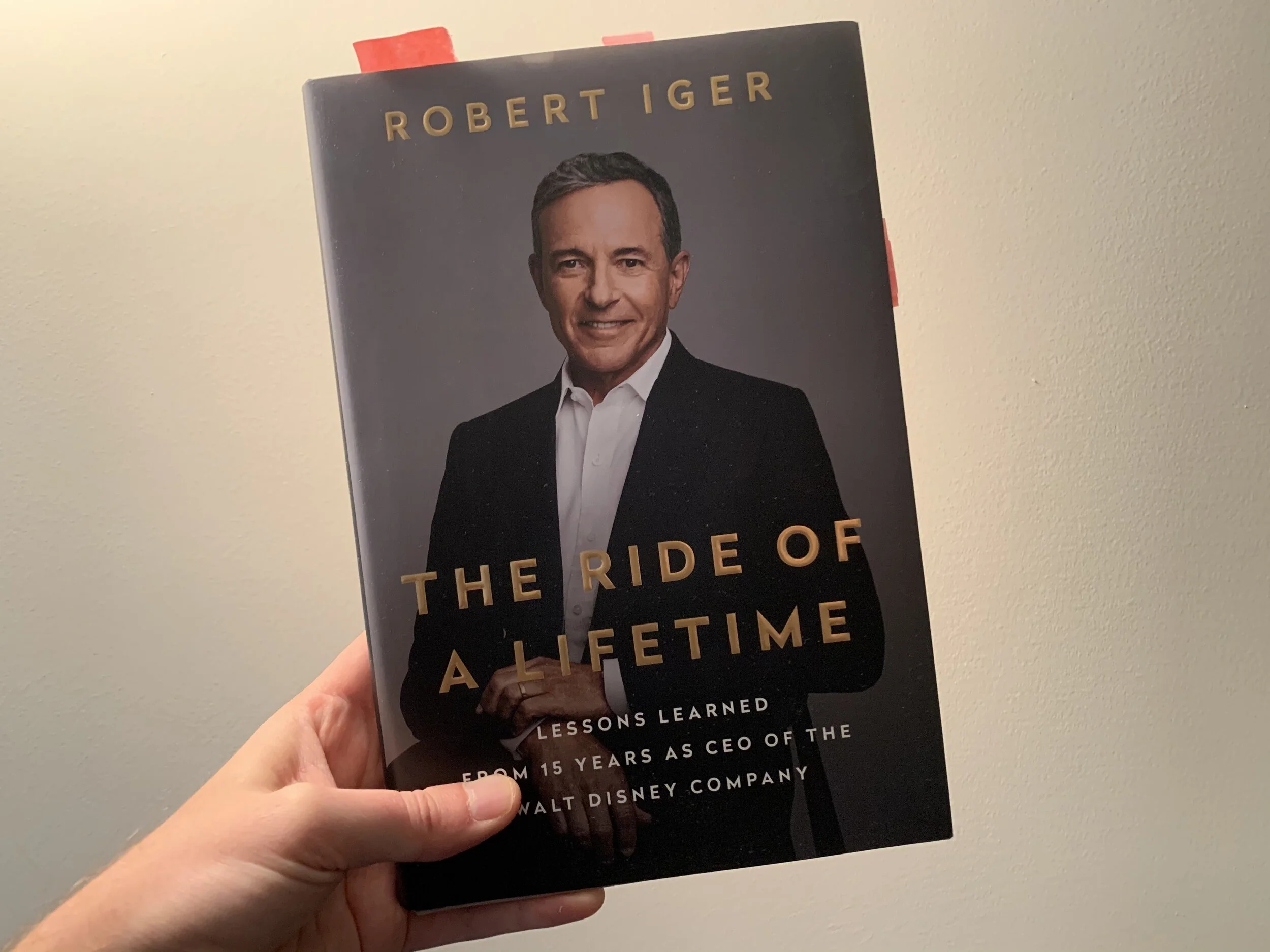 Throwback: Bob Iger's "The Ride of a Lifetime" Review (Former Disney CEO)