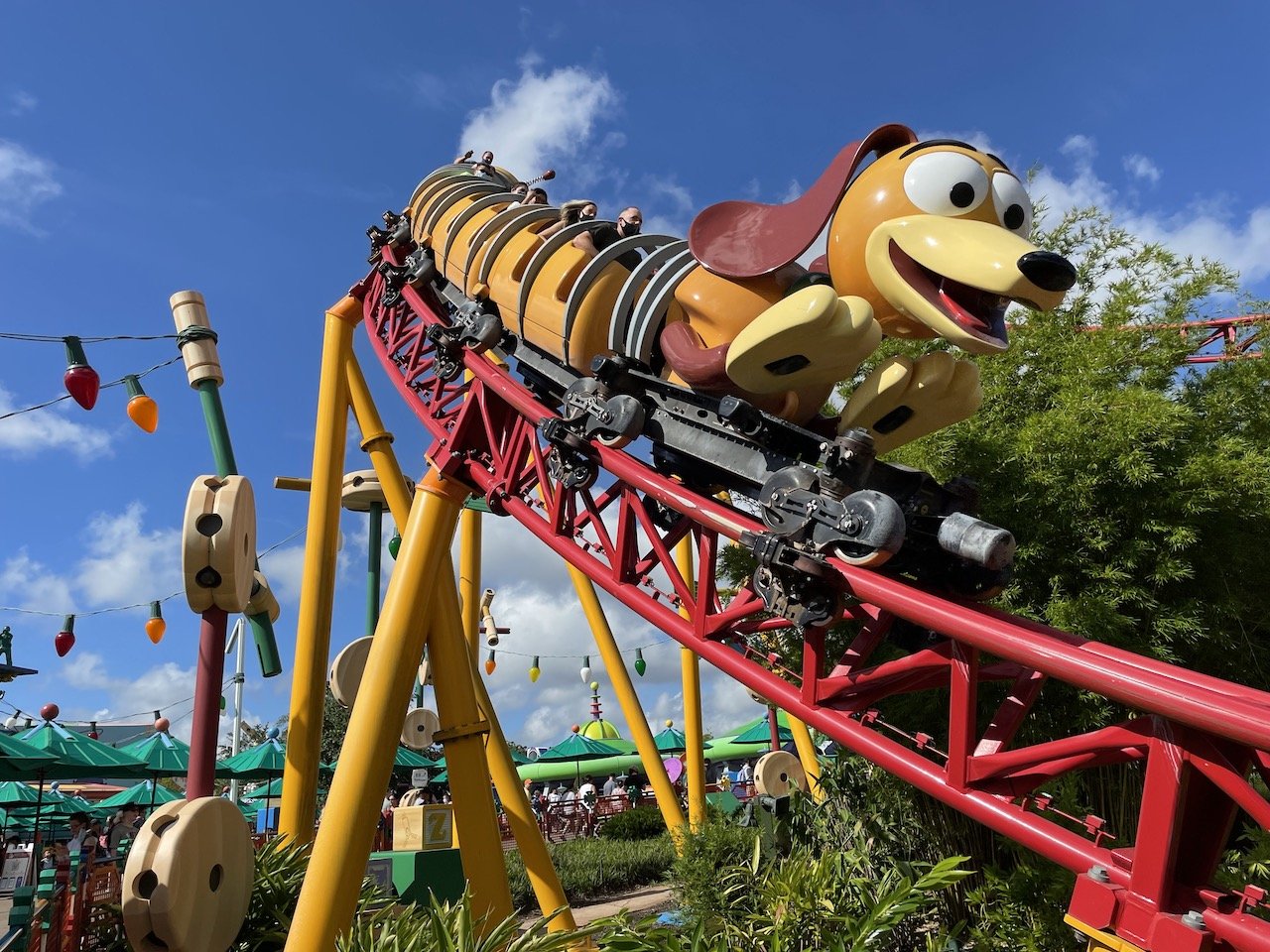 Hollywood Studios One Day Itinerary Slinky Dog Dash 