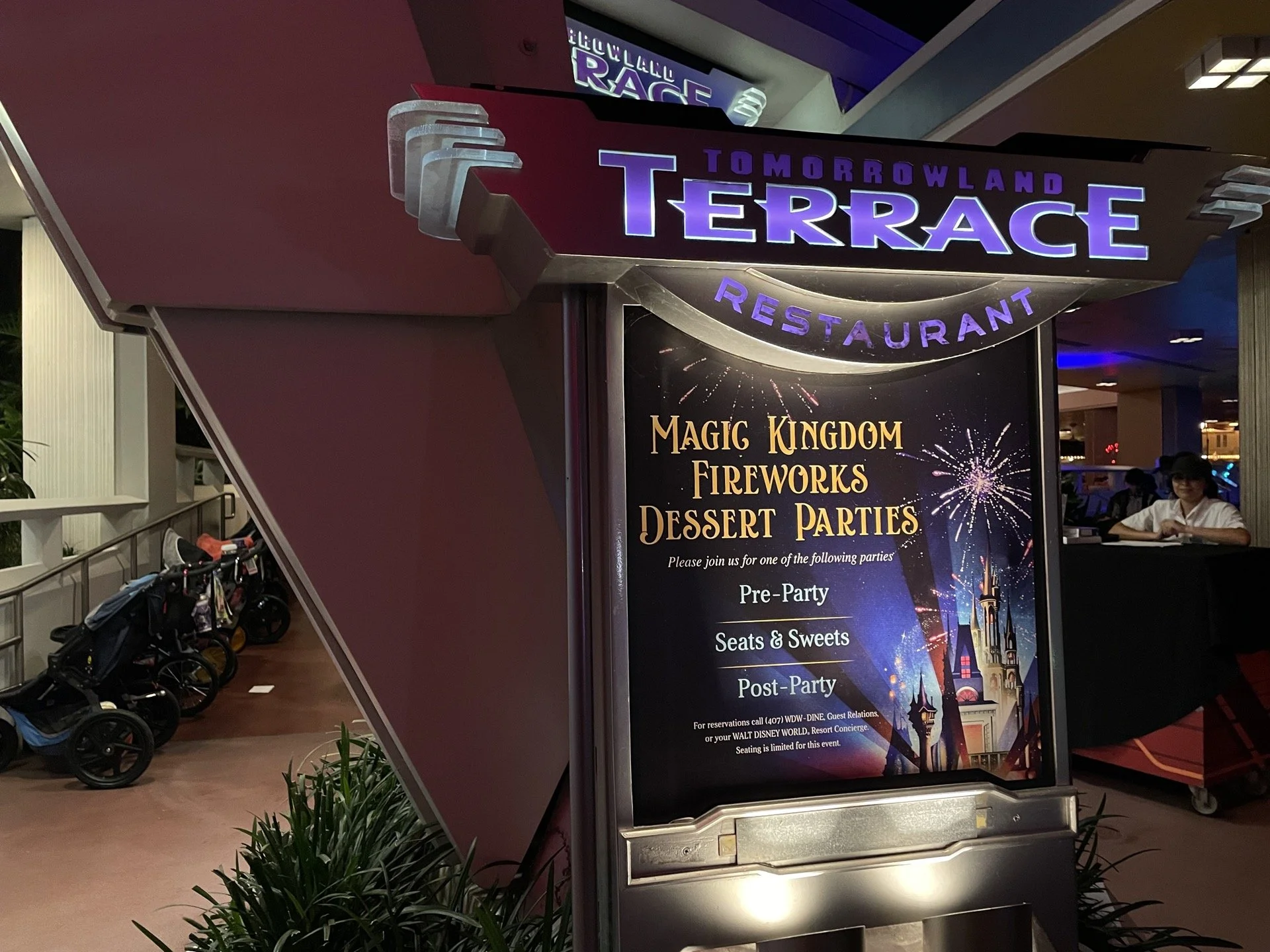 Magic Kingdom Fireworks Dessert Party Review