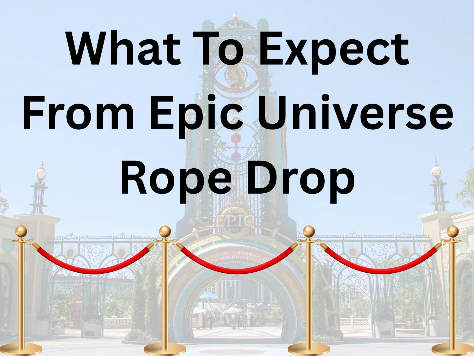 First Epic Universe Rope Drop Details Revealed