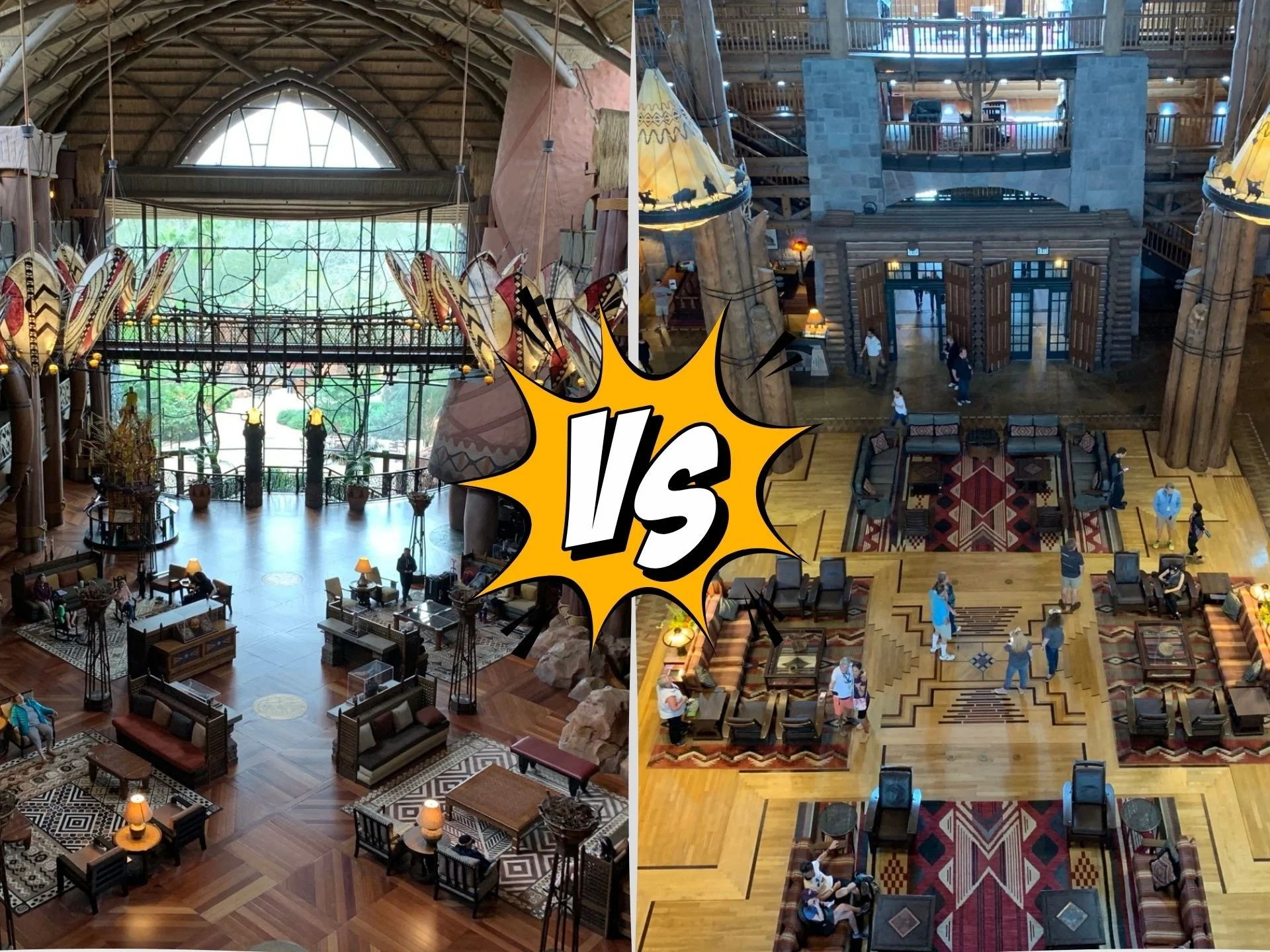 Animal Kingdom Lodge vs. Wilderness Lodge