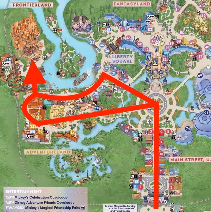 Big Thunder Mountain Railroad Walt Disney World Magic Kingdom Florida -  NavFile