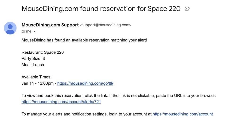 MouseDining Review - Booking Hard to Get Dining Reservations