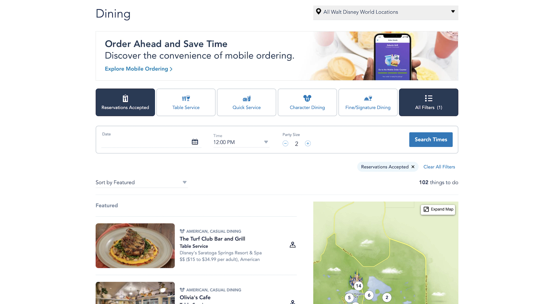 Complete Guide to Disney World Dining Reservations