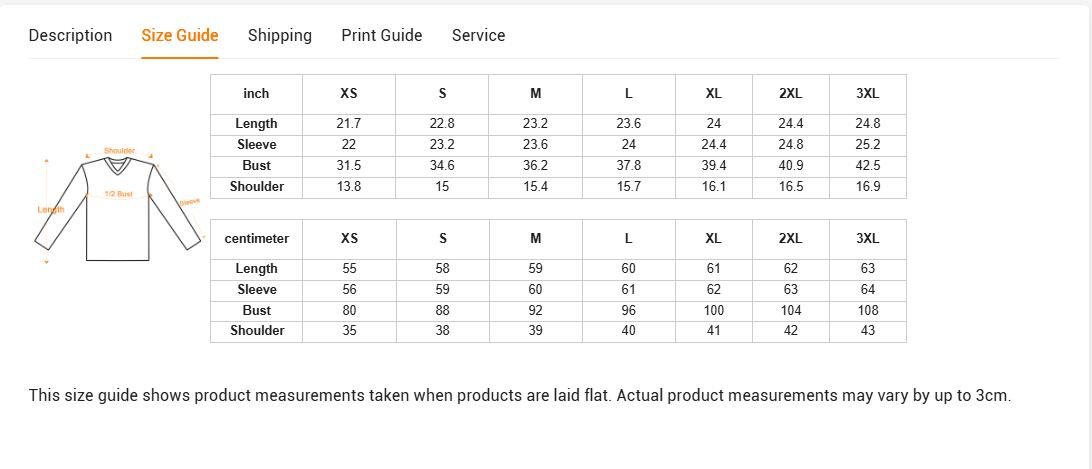 Elk Tooth Long Sleeve Size Chart.JPG