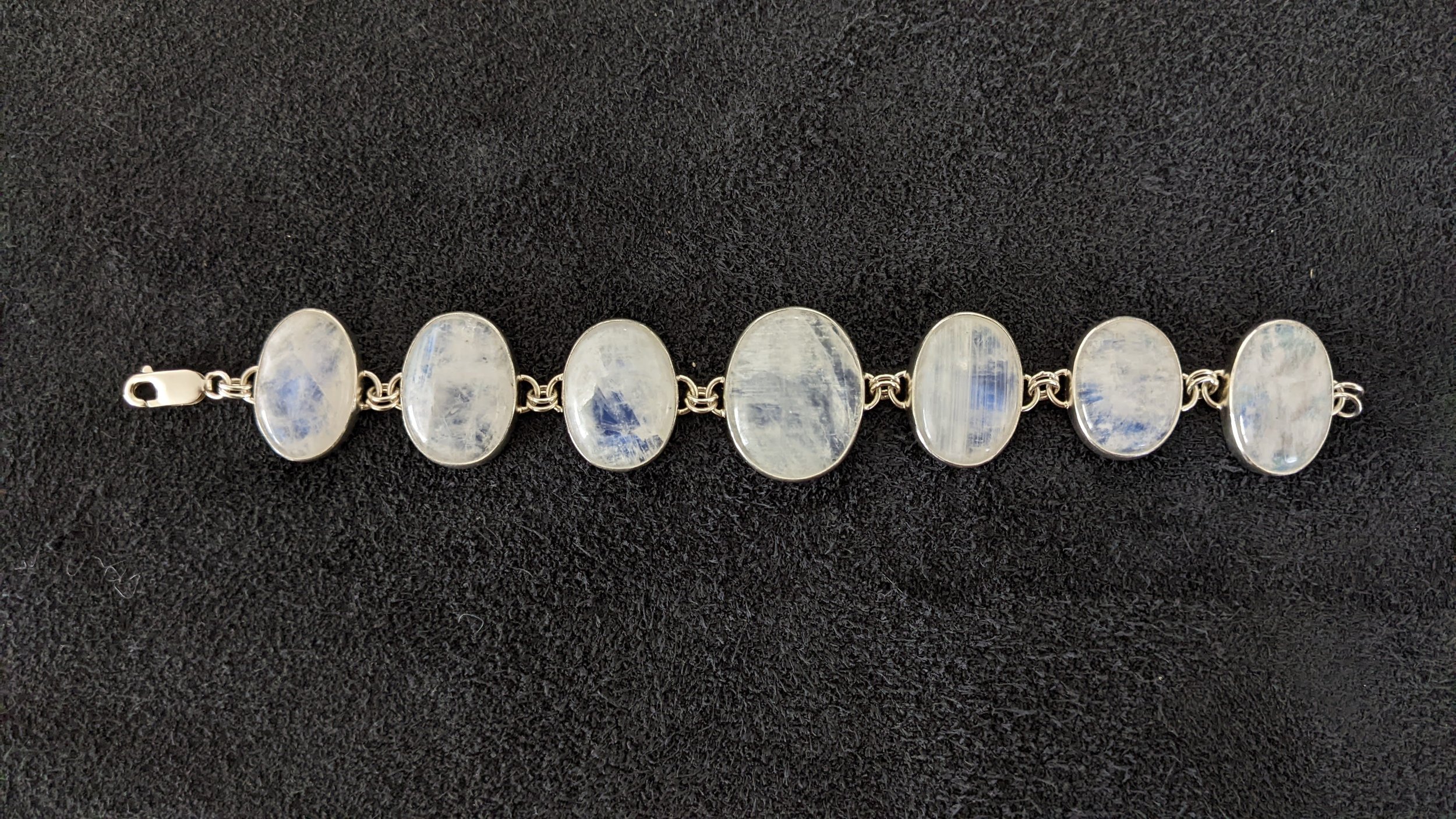 Rainbow Moonstone Bracelet #3