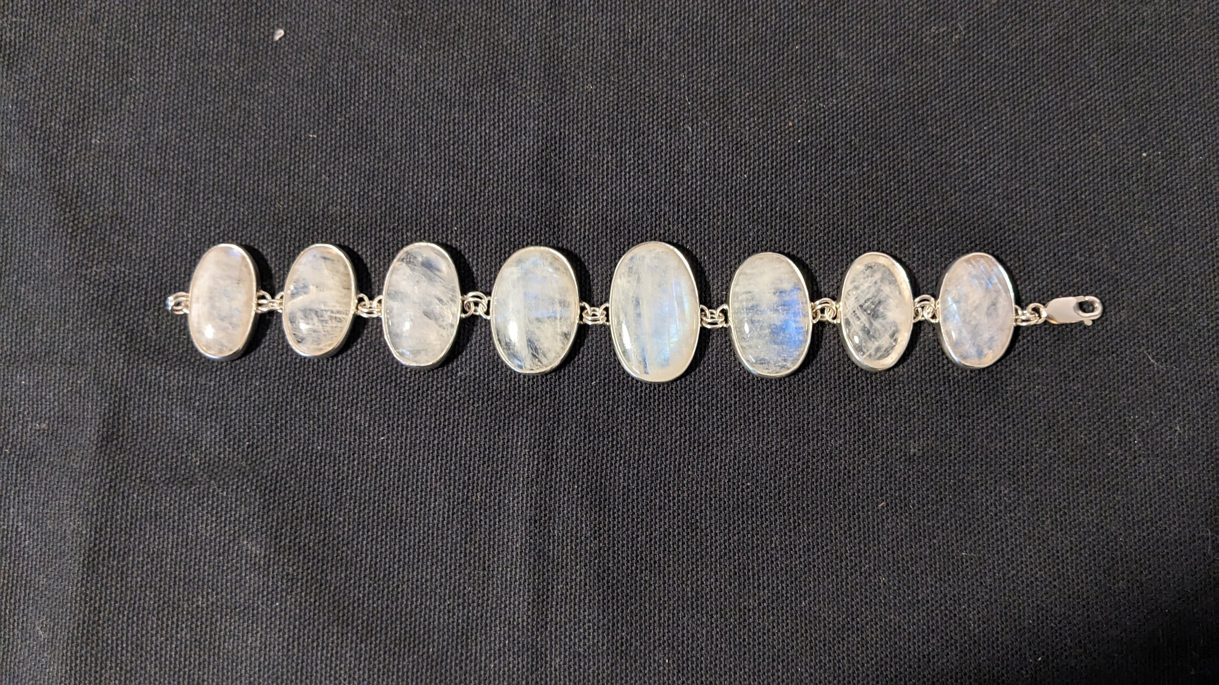 Rainbow Moonstone Bracelet #4