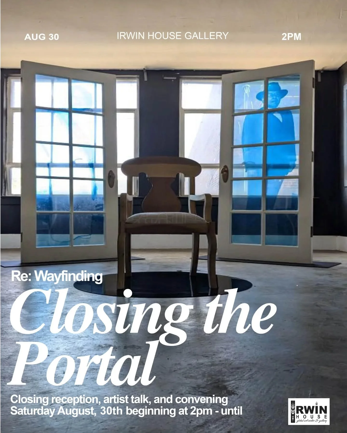 You're Invited: WAYFINDING
Closing Reception, Artist Talk & Gallery Tours
Saturday, August 30th
Irwin House Gallery, Detroit, MI
Gallery Tours at 2 PM & 6 PM | Reception to follow
Dear Beloved Community,
We invite you to join us in sacred r