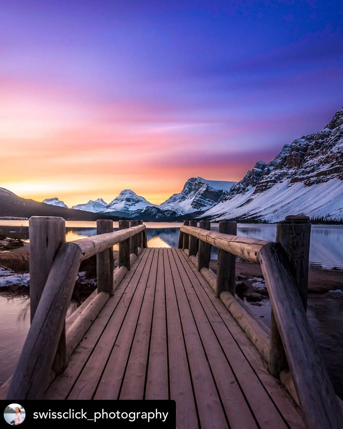 Stunning stuff!

Posted @withregram &bull; @swissclick_photography Beautiful sunrise at Bow Lake #bowlake #banffnationalpark #canada @canada #explorecanada @explorecanada #mthrworld #wildernessnation #earthpix #earth #nature #takemoreadventures  #mountainorama #planet_earth_shots #awesome_earthpix #depthsofearth #ig_fotogramers #splendid_earth #outdoortones #tlpicks #discoverearth #amongthewild #depthsofearth #globalcapture #sunrise_sunset #sunrise_shotz #tourtheplanet #nikoncanada #imagesofcanada #allbeauty_addiction #naturephotography #bridgesofinstagram #bns_world