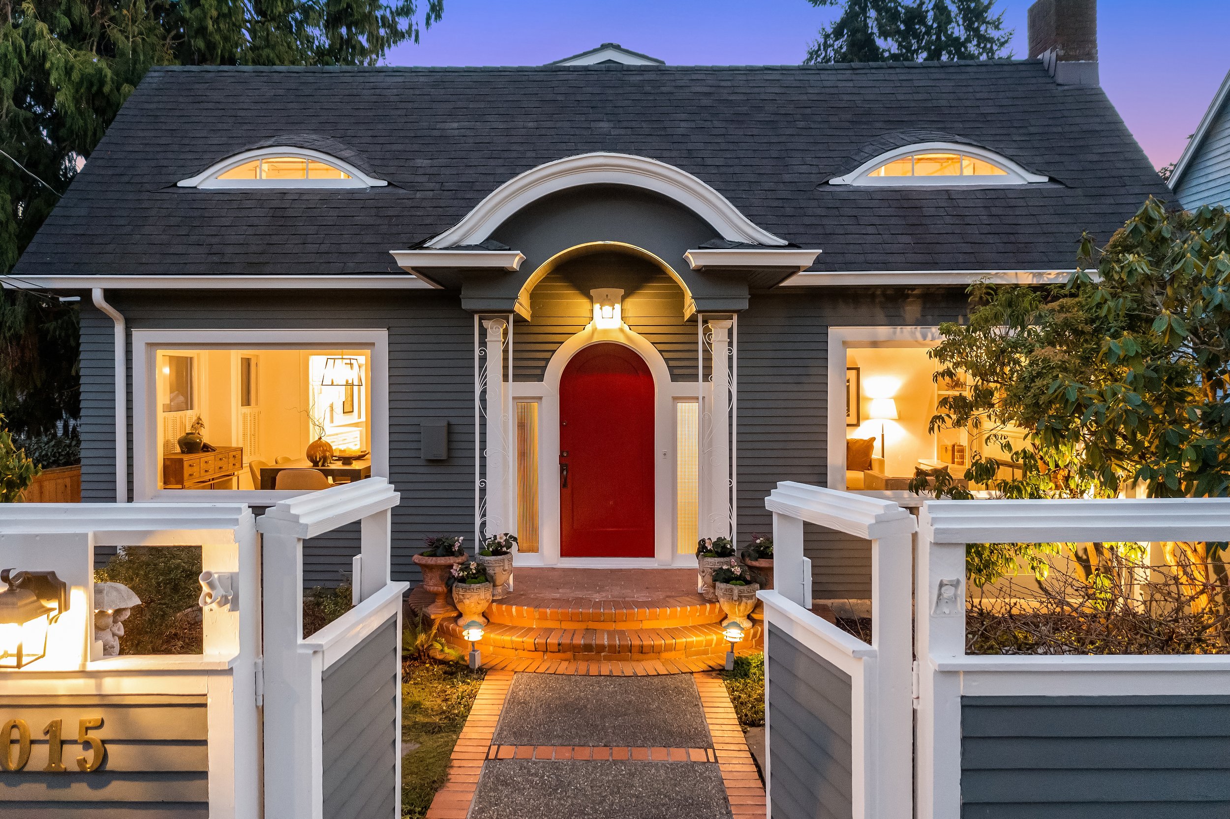  Classic architecture paired with Zen courtyard just inside the privacy gate. Rare opportunity for the coveted lifestyle. Stroll to all things Madison Park, including Seattle Tennis Club, McGilvra Elementary, beaches, shops and dining. 