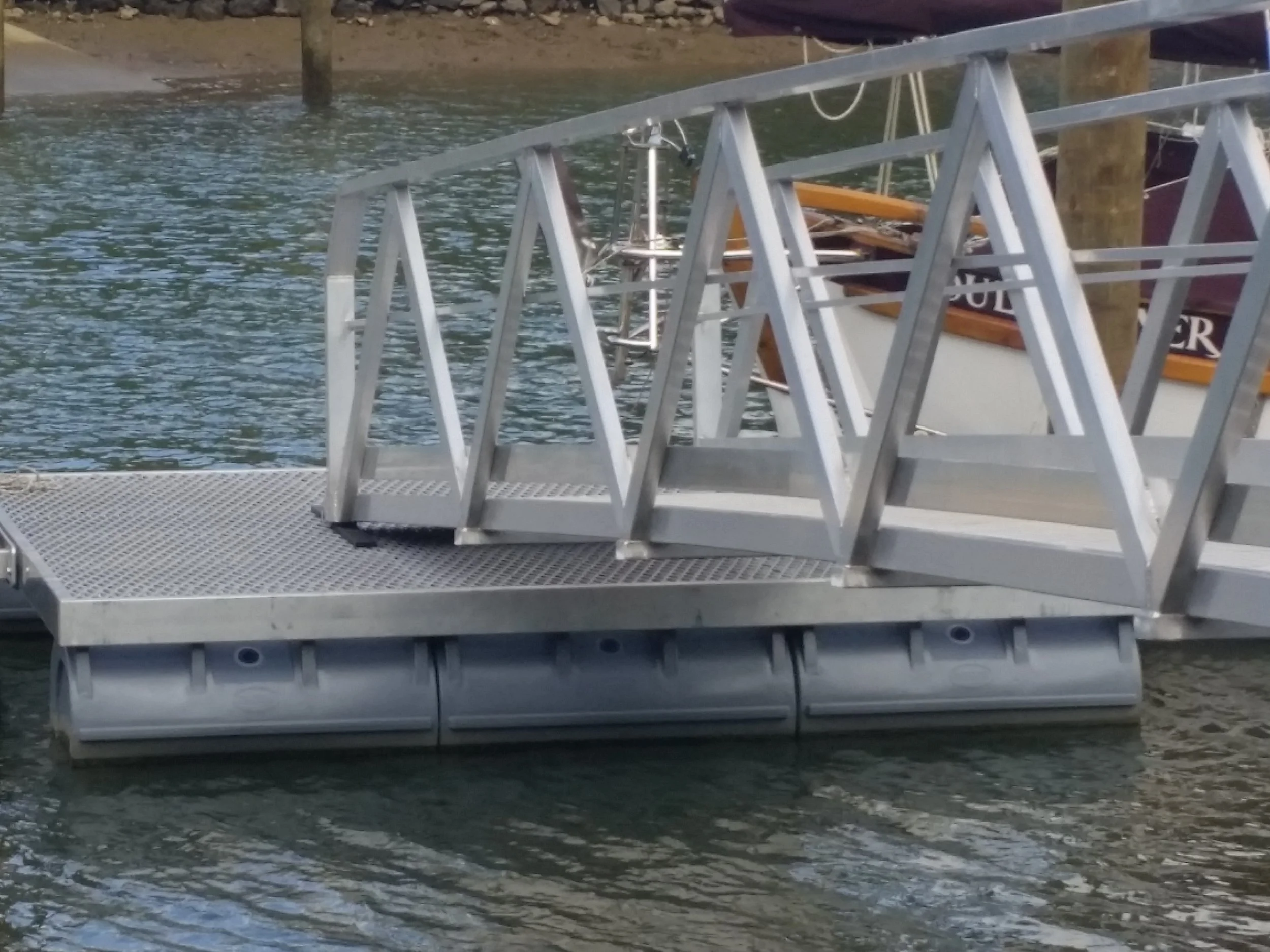 Private marina jetty