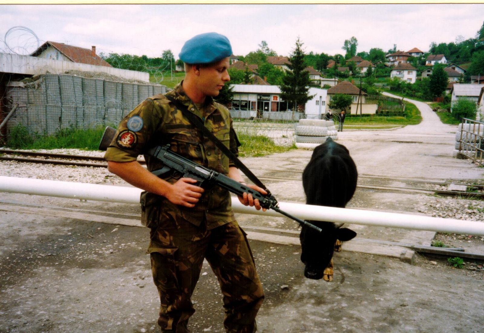 Guarding lukavac - 1995.JPG