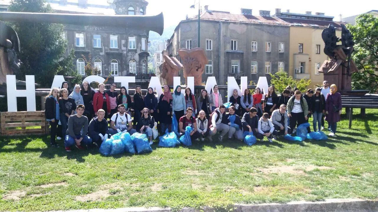 "Budi neko, budi #herojEKO" clean up action