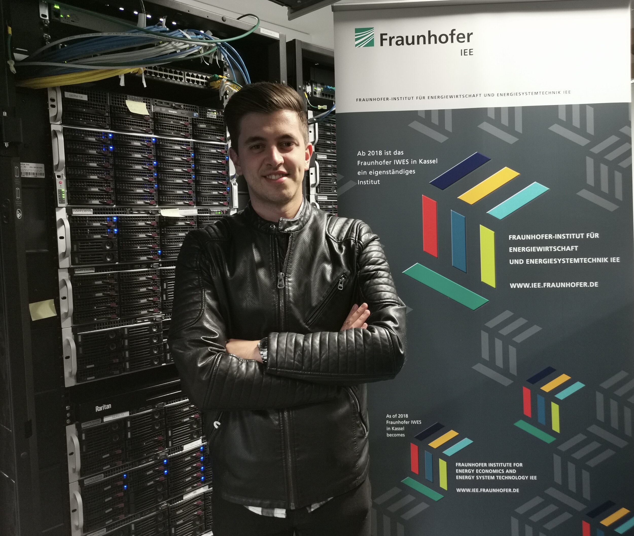 Meet our scholar Faris Likić: From studies in Sarajevo to the internship at one of the famous Institutes in Germany