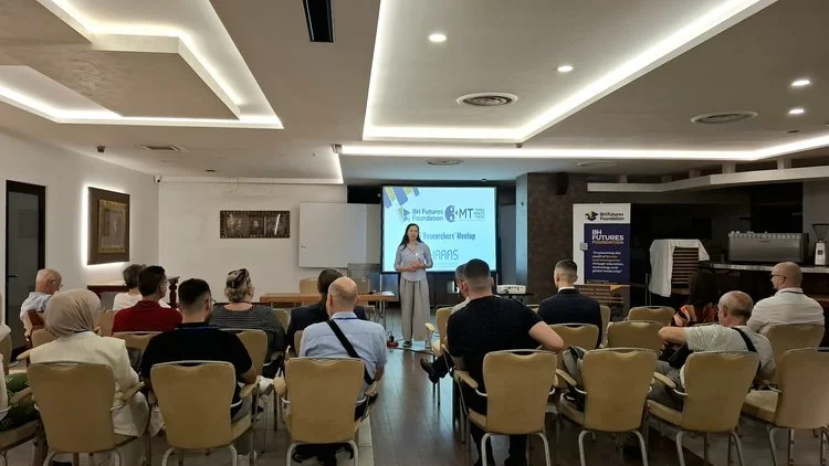 Bosnian and Herzegovinian Talent Shines at the 3MT Ceremony during the 16th Days of BHAAAS