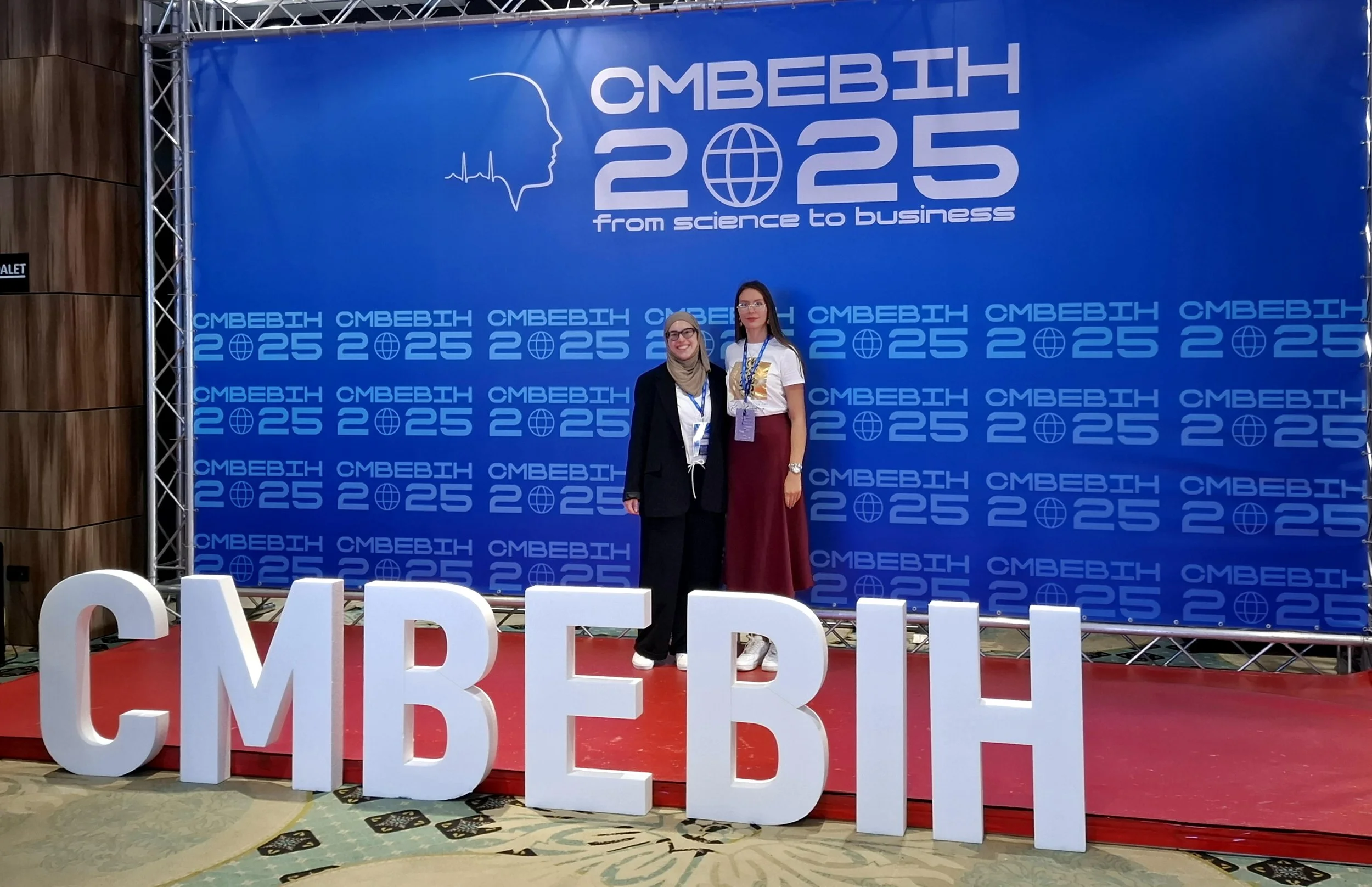 Ajla Isaković and Melisa Musić at CMBEBIH 2025