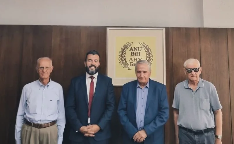 Dr. Edhem Eddie Čustović at ANUBiH: Building Bridges in Science