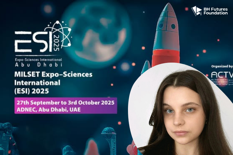 From Bosnia to Abu Dhabi: Emina Hodžić Represents BiH at MILSET Expo-Sciences International 2025
