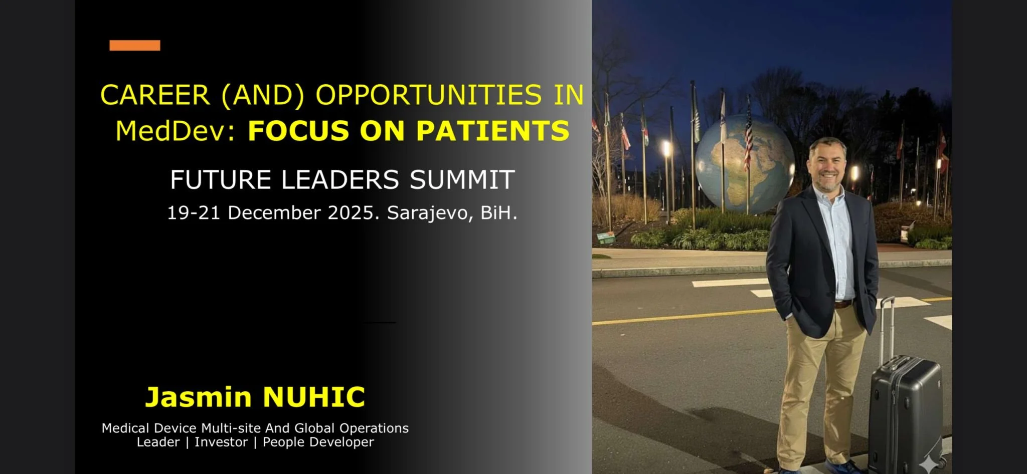 Career (and) Opportunities in MedDev: Focus on Patients