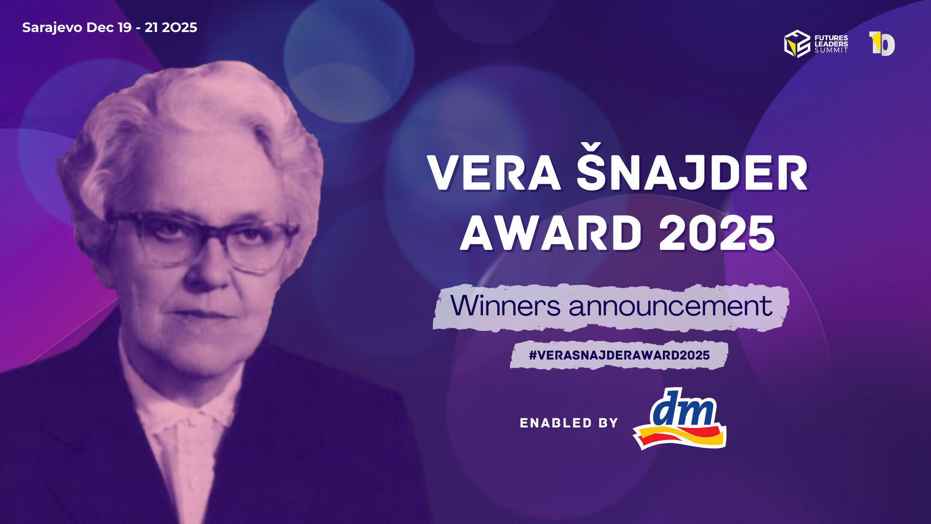 The 2025 Vera Šnajder Award Recipients: Amila Haskić, Nikolina Tomić, and Emina Korić