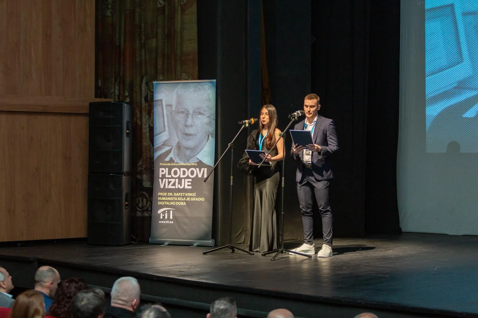 Premiere of “Fruits of Vision – Prof. Dr. Safet Krkić” Celebrates IT Education Pioneer at Narodno Pozorište Mostar