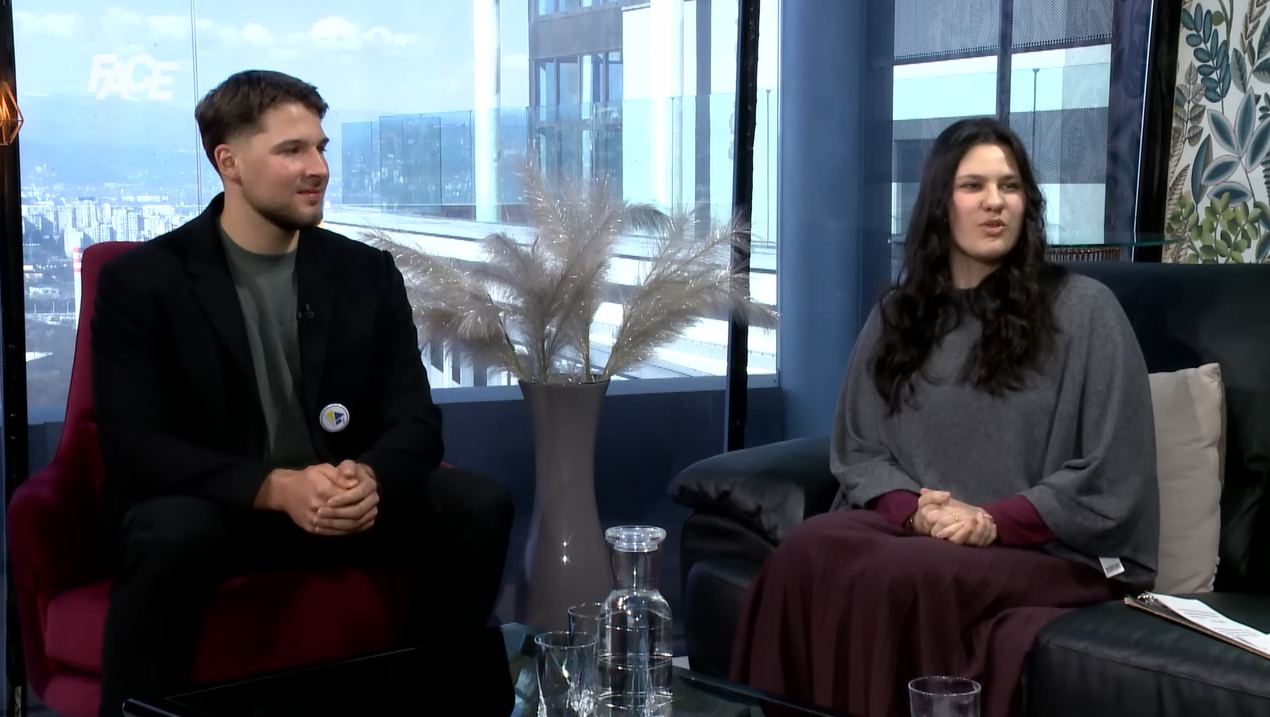 Ilma Hodžić and Usame Čolaković Present 3 Minute Thesis Competition on FACE TV