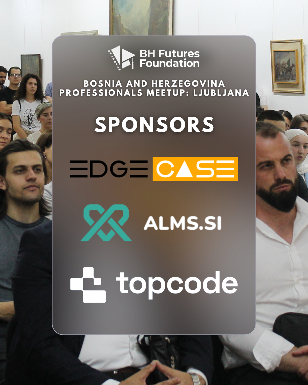 BH Professionals Meetup Ljubljana: Sponsored by Edge Case Soultions, Topcode and BeLife