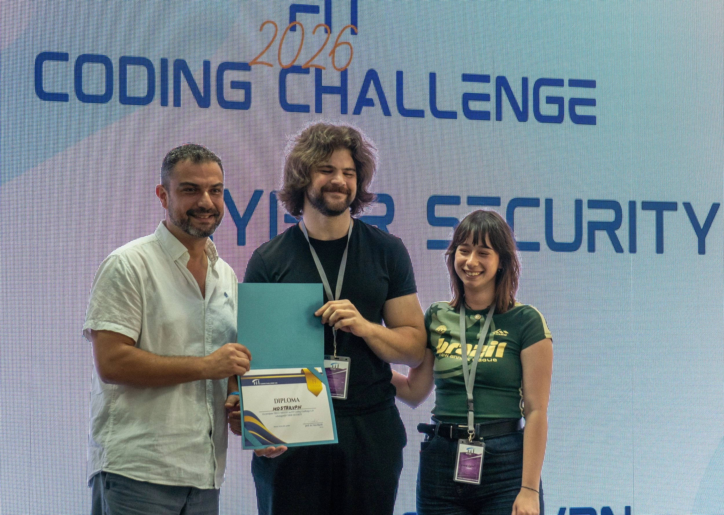 BHFF Junior Scholar Hana Ćatić Wins 3rd Place at CTF Hackathon