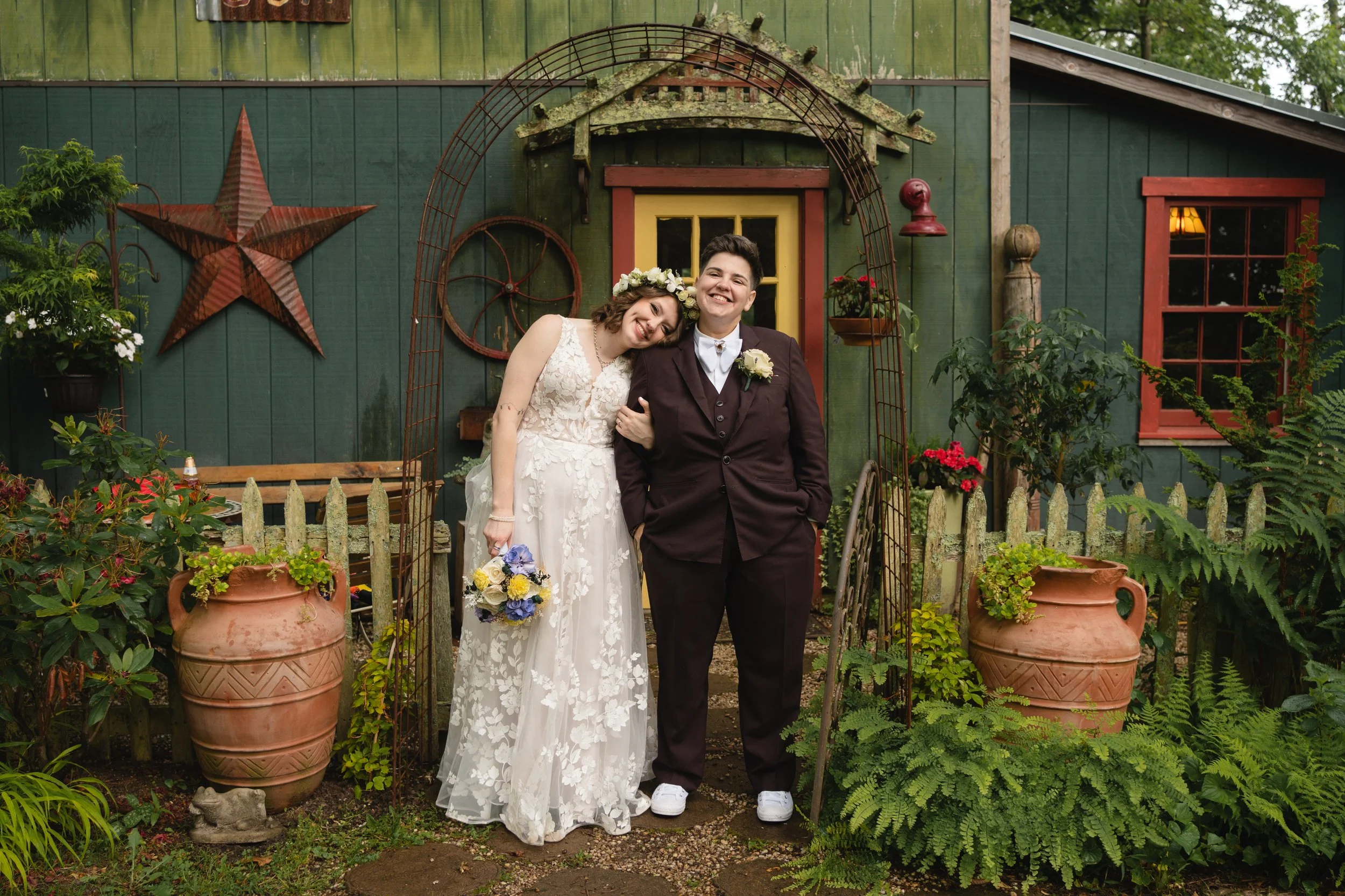 Peconic River Herb Farm Wedding