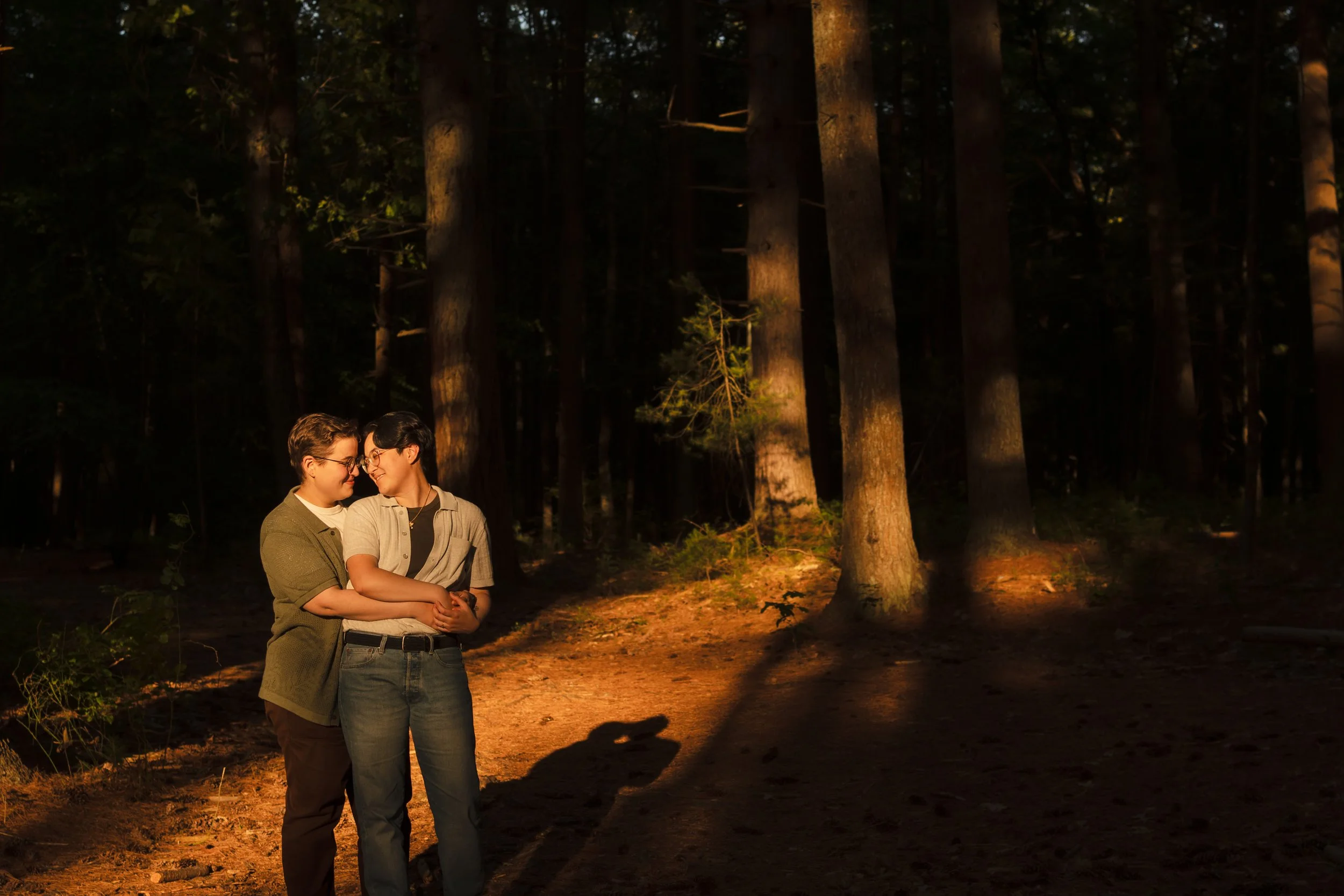 non binary engagement shoot