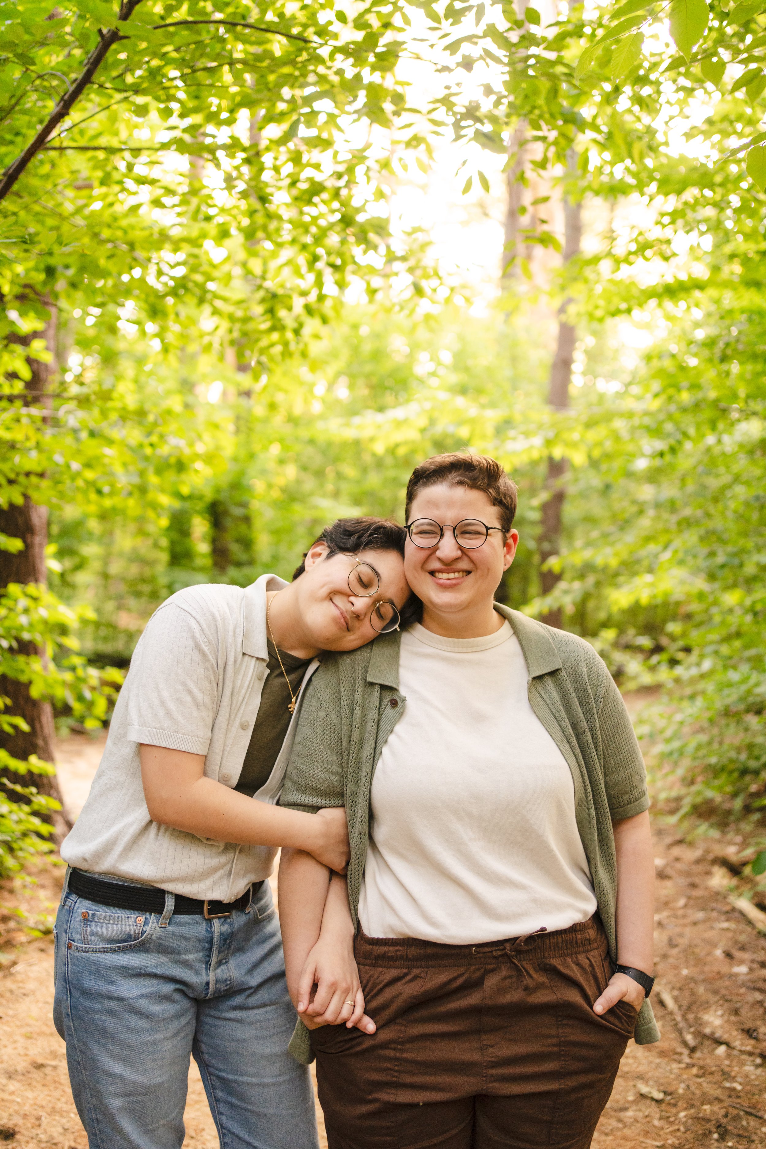LGBTQIA+ engagement shoot