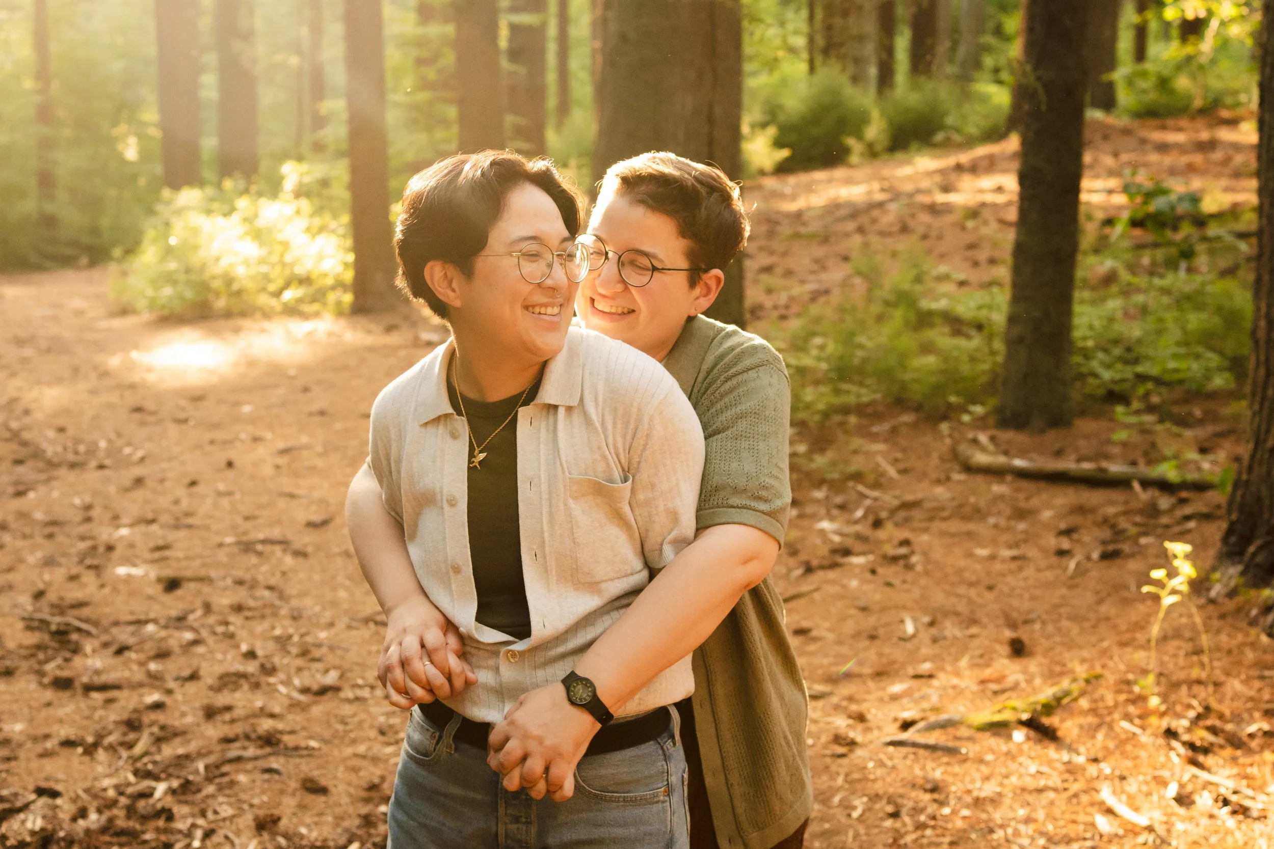 LGBTQ engagement shoot
