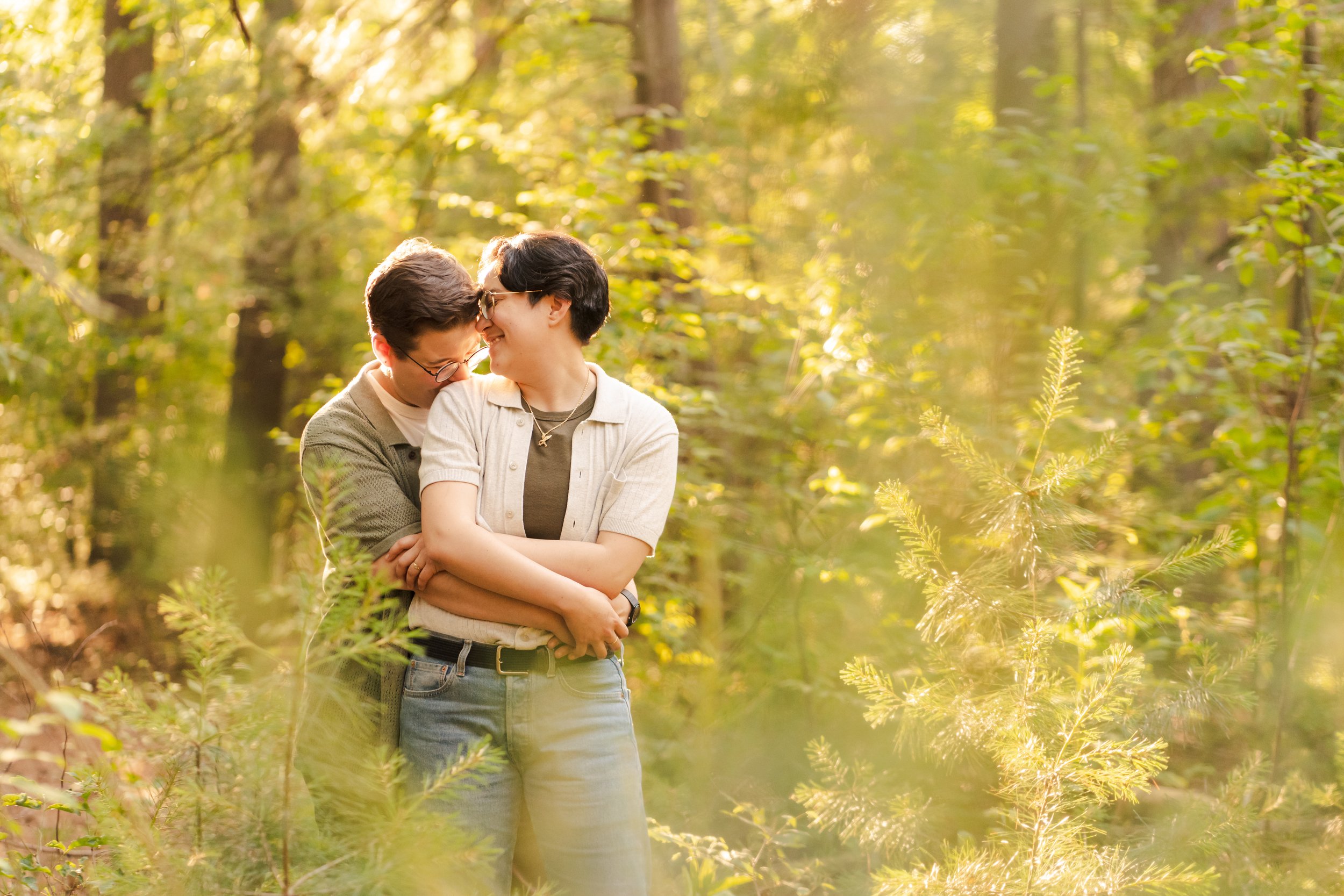 queer engagement shoot