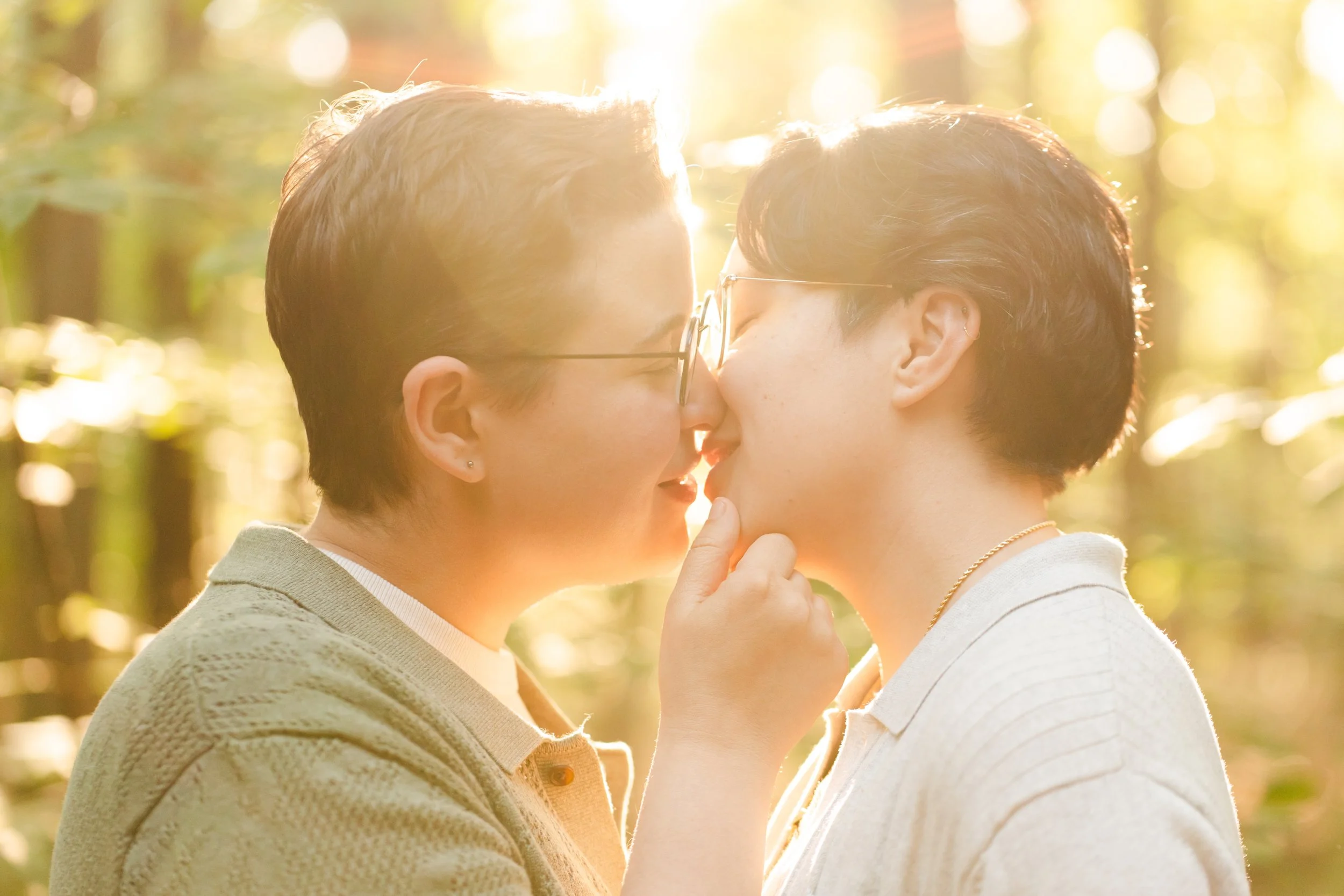 LGBTQ engagement shoot