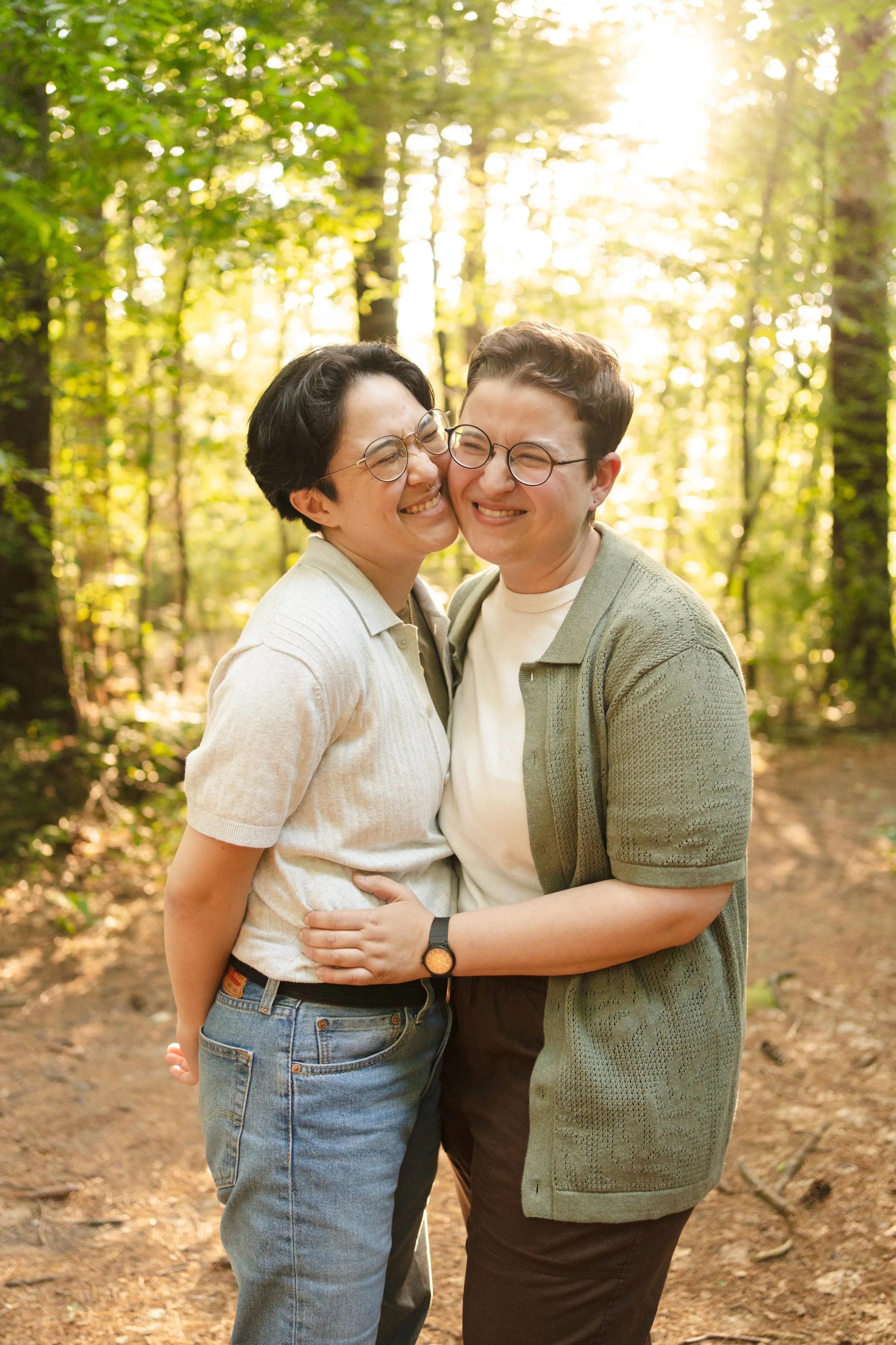 LGBTQIA+ engagement shoot