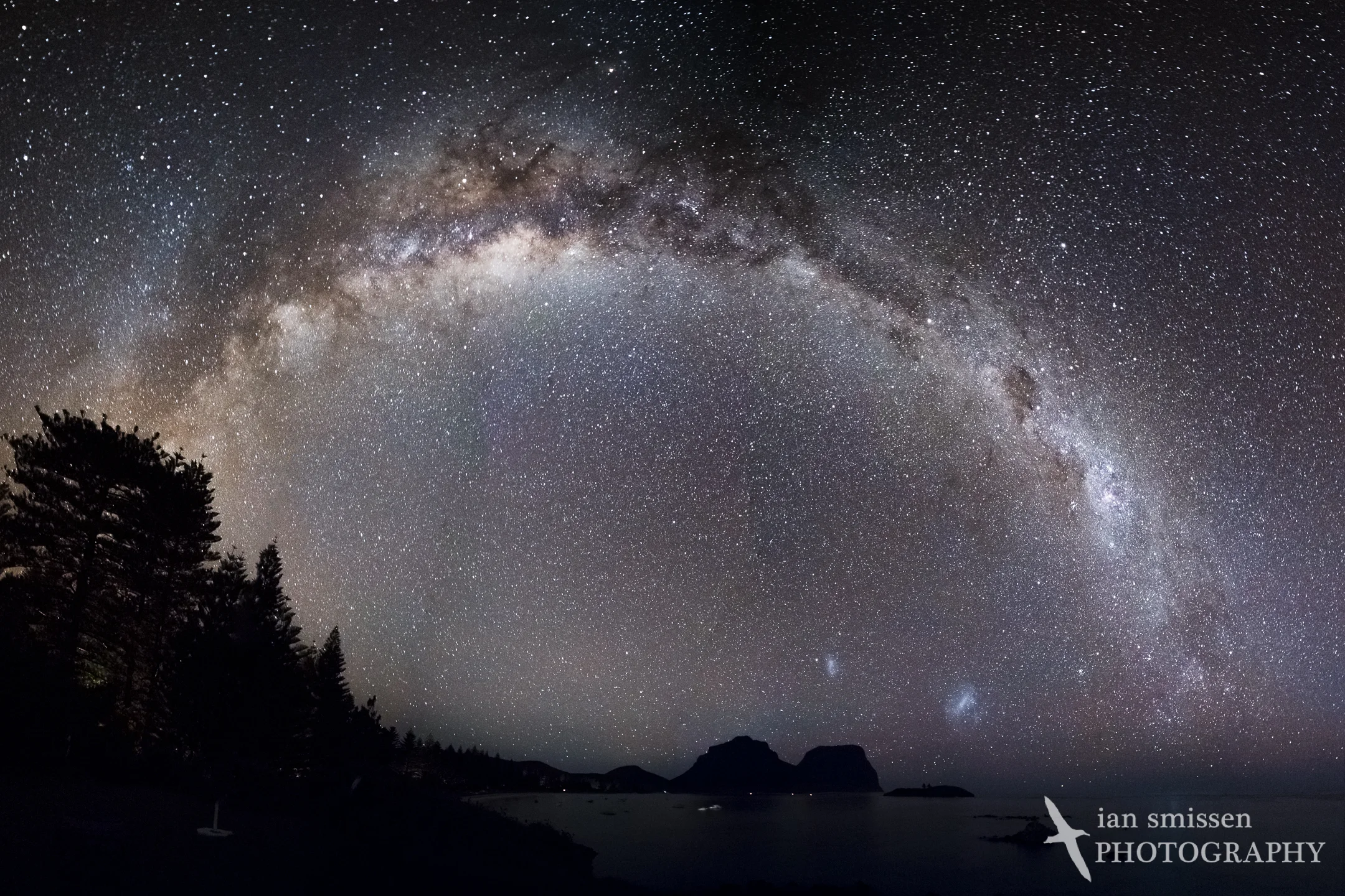 Milky Way over Lord Howe Island