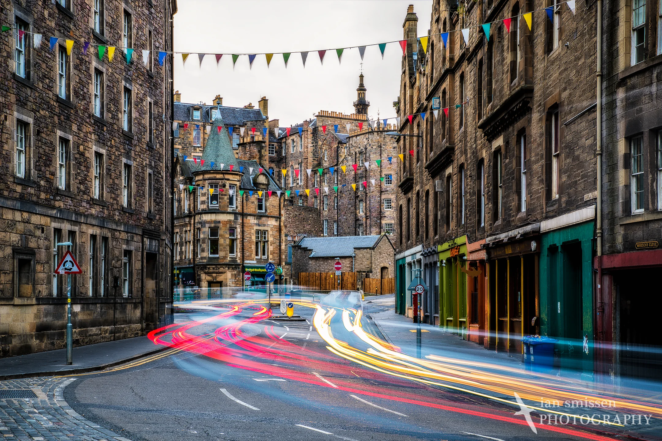 Early morning traffic, Cowgatehead