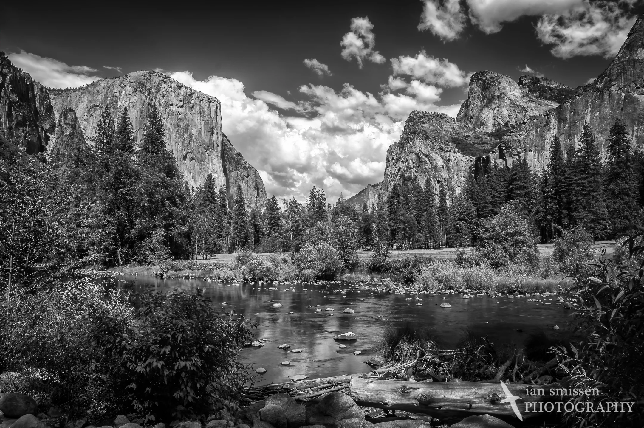 Merced River at Valley View, Yosemite