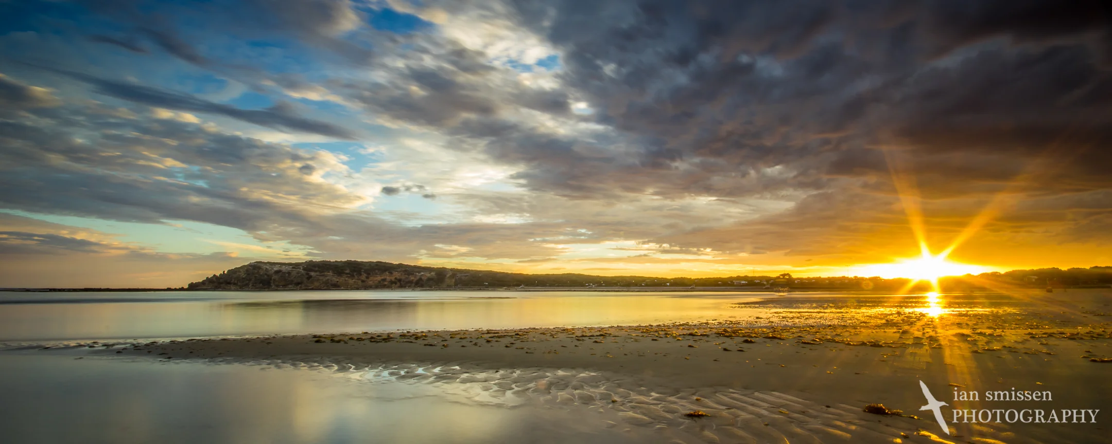 Sunset over The Bluff