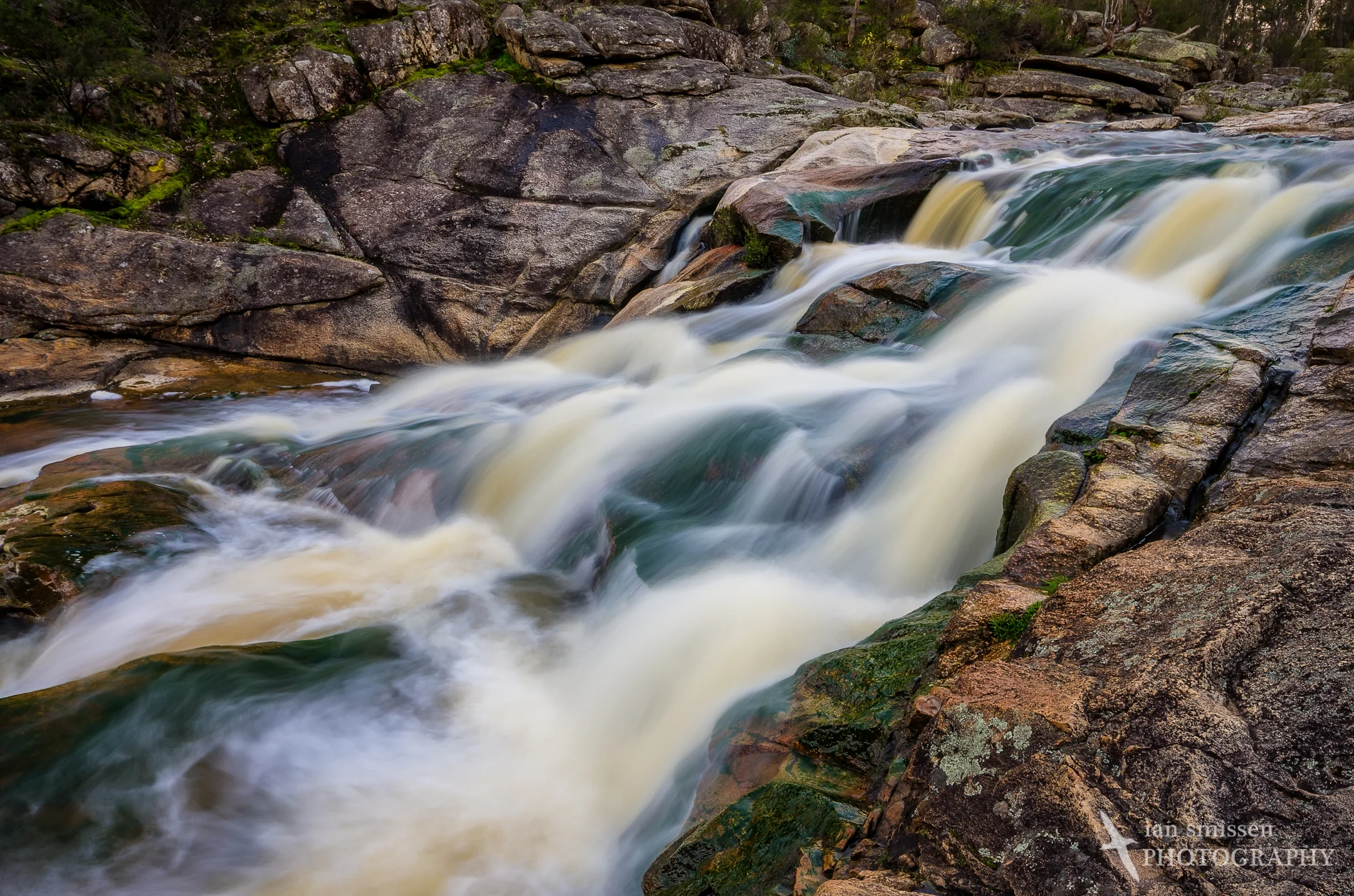 Upper cascades, Woolshed Falls