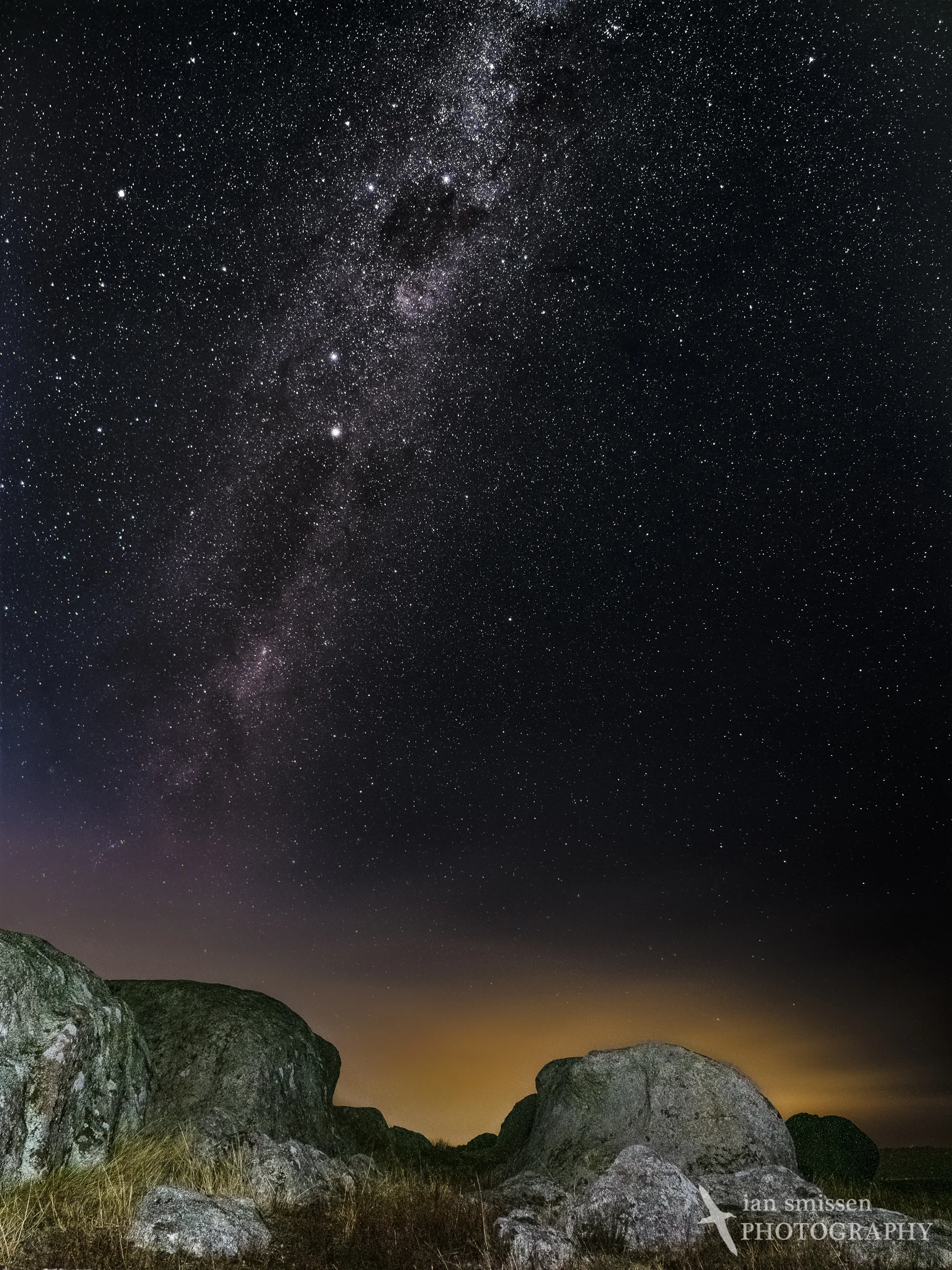 Dog Rocks Milky Way